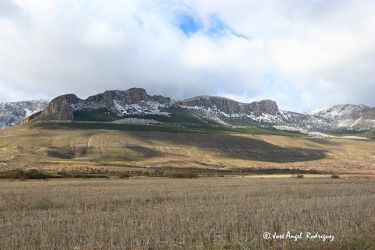 Foto del altiplano de Baza