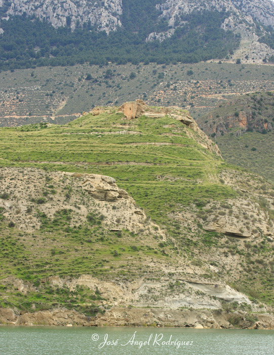 foto de la panorámica que nos ofrece el castillo de Benzalema 