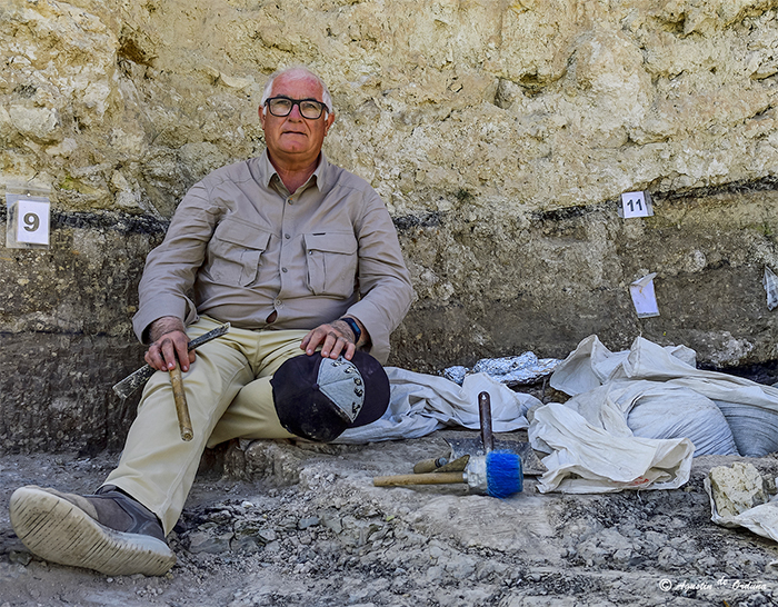 El yacimiento paleontológico de Baza 1 en el Barranco de las Seguidillas