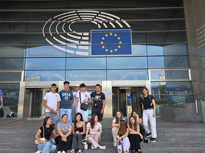 Alumnos del IES Jiménez Montoya llevan la reivindicación de la recuperación del Humedal del Baíco a la Unión Europea
