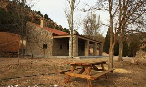 Foto de Infraestructuras de apoyo a la acampada en la Fraguara.