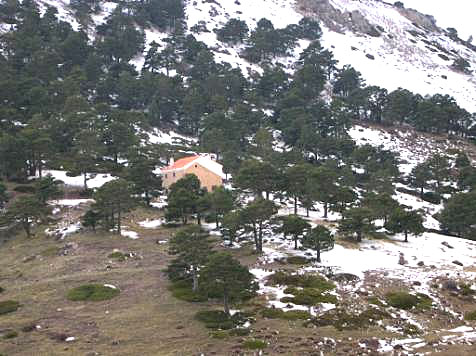 foto del Pozo de la Nieve en la sierra de baza